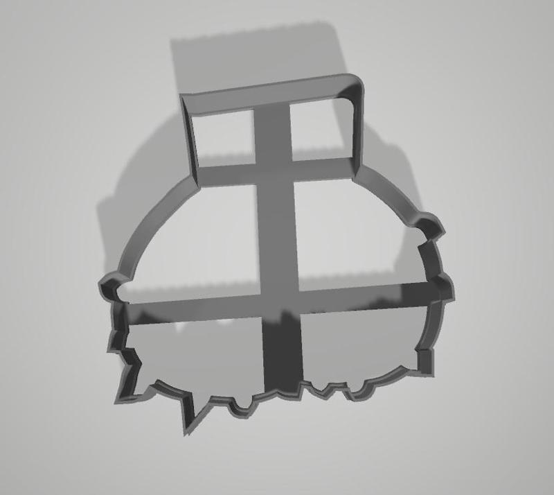 Hairy testicles Cookie Cutter ADULTS