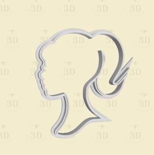 Barbie cookie cutter