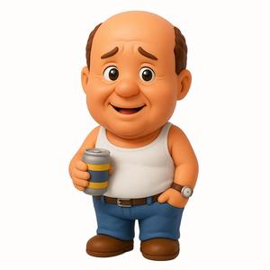 Bill Dauterive - King of the Hill STL Model
