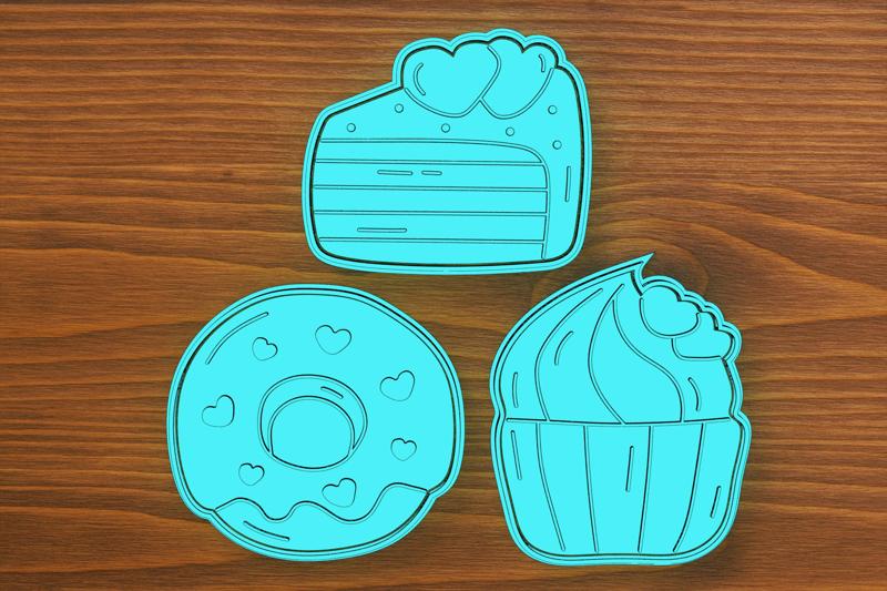 Sweet Temptations cookie cutter set