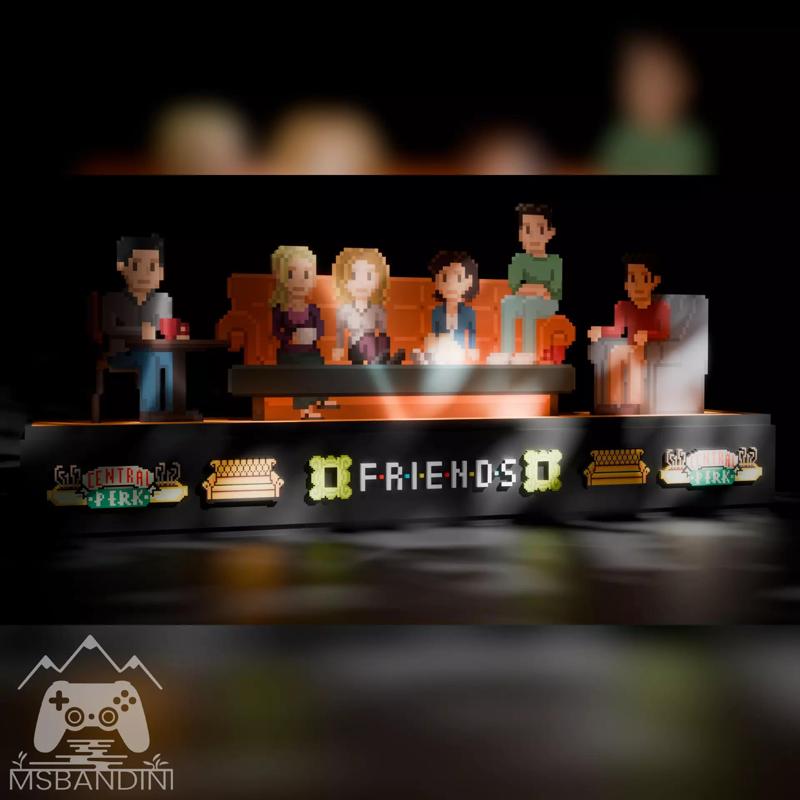 Decoration Pixel Friends