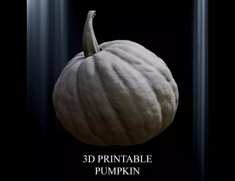 3D PRINTABLE PUMPKIN