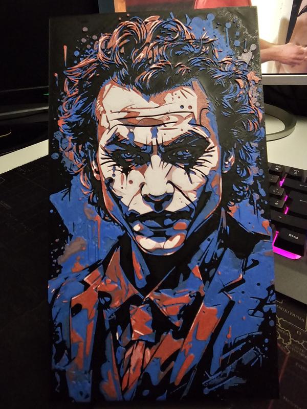 Joker Batman - HueForge