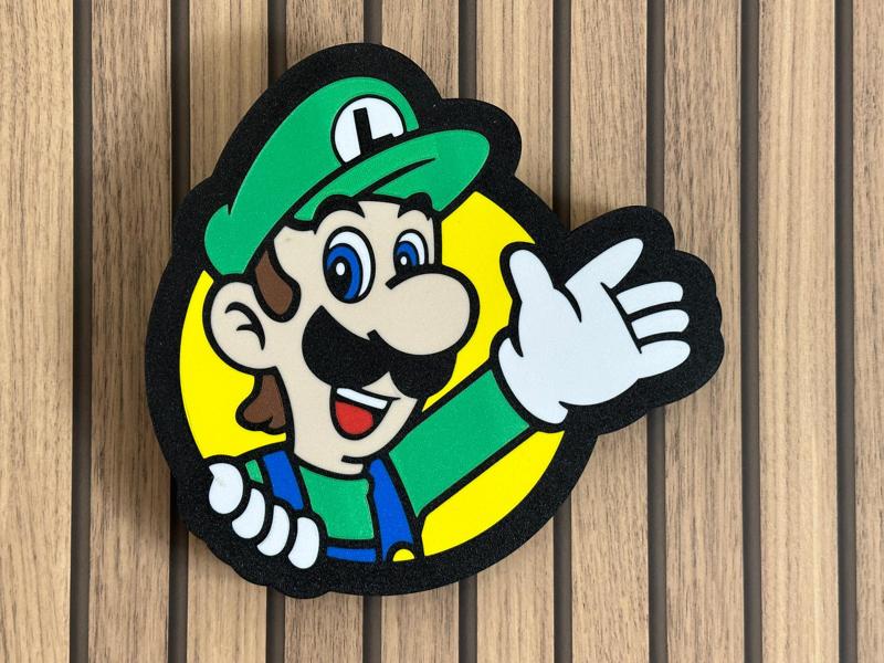 LUIGI Super Mario Bros LED LAMP