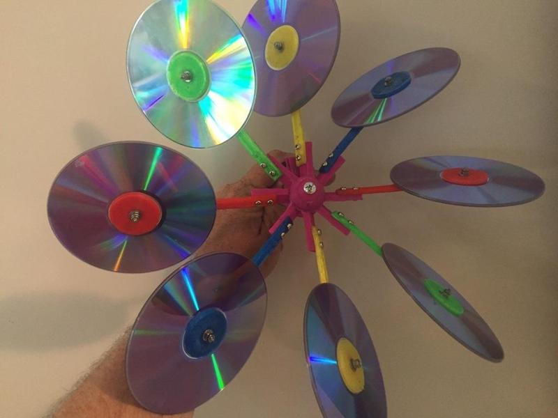Big CD Windmill
