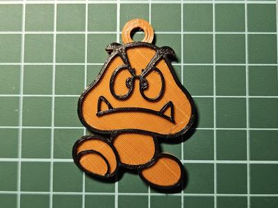 Llavero Goomba Mario Bros
