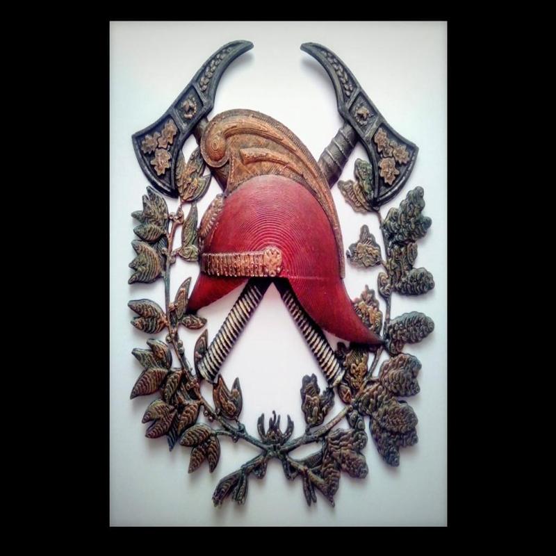 Fireman emblem for CNC