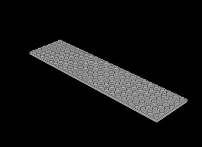Lego Compatible (3026.dat) Plate  6 x 24