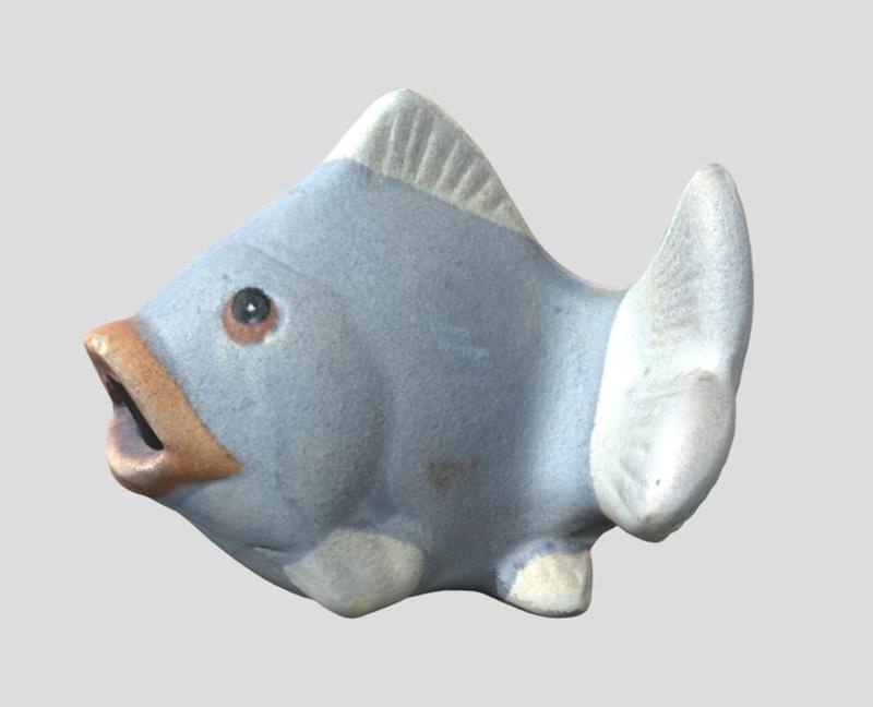 Fish sculpture（scanned with Revopoint POP 2）