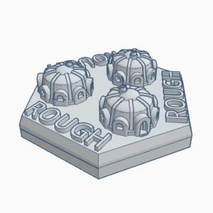 Small Desert Home Hex Map Scale HMSDW004