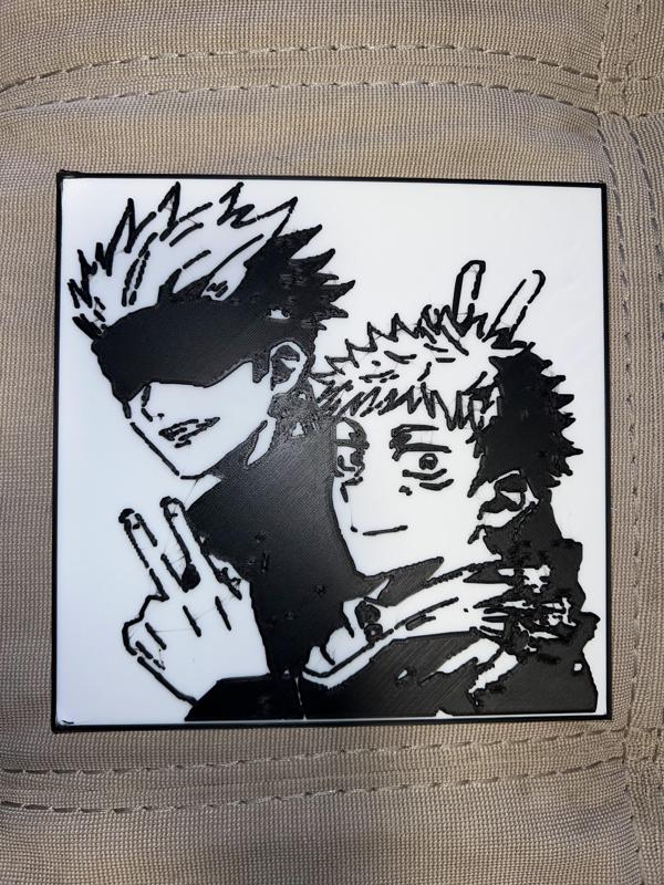JJK Itadori and Gojo 2D Art