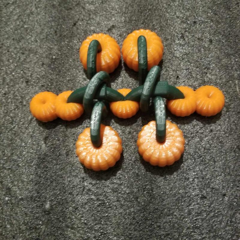 Shakaworld3D Pumpkin Patch Fidget Spinner