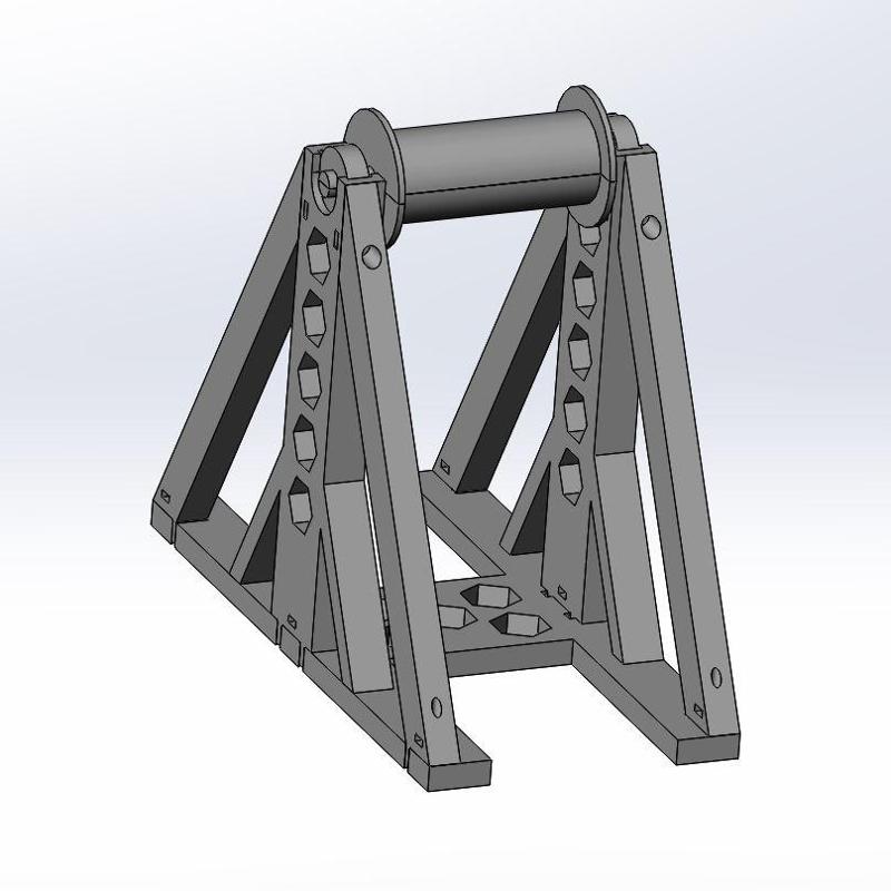 Filament roll holder