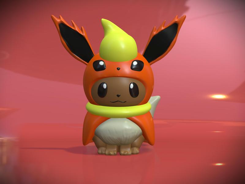 Eevee disguised as Flareon