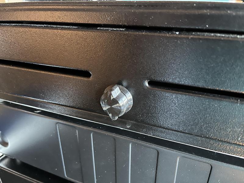POS Cash Drawer Key Delete Knob