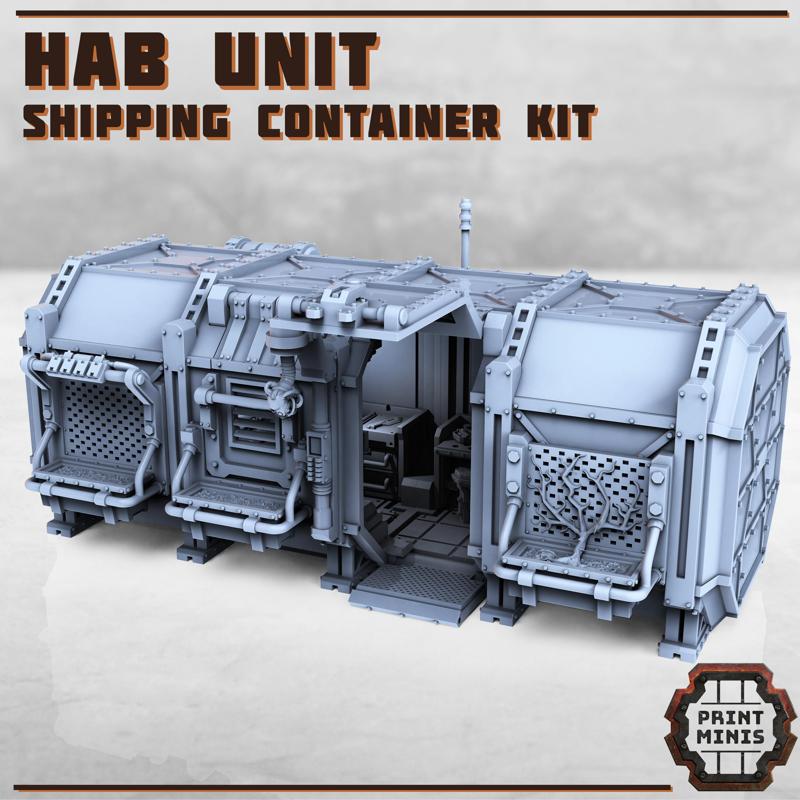 Shipping Container Habitation Unit
