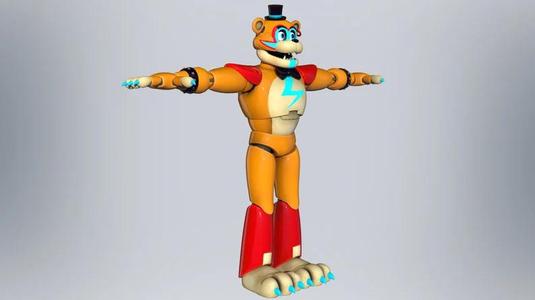 Glamrock Freddy COSPLAY