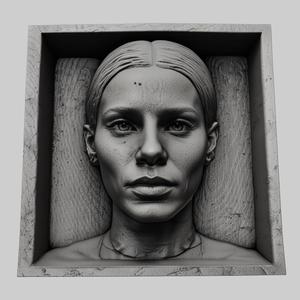 Kate Mara head relief actress