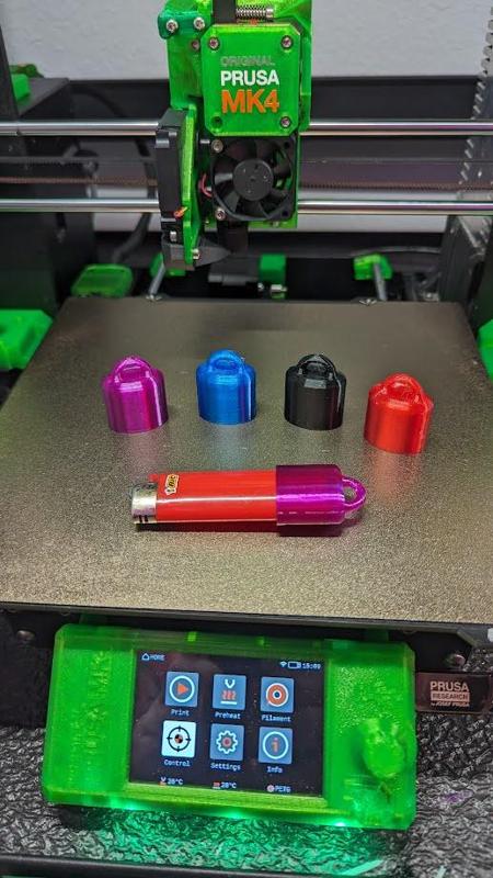 Bic Lighter Keychain Holder