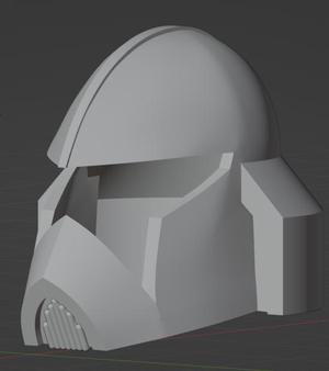 Coruscant Guard helmet (Legends)