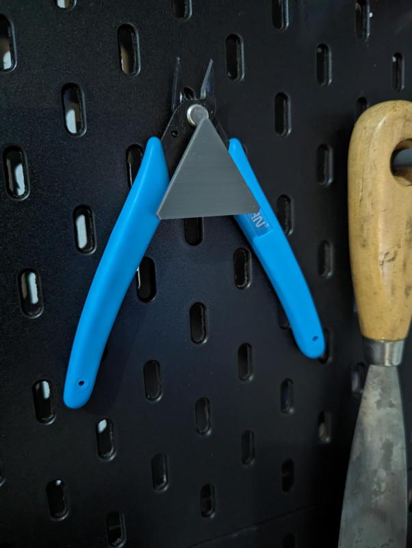 Porta pinza taglia filamento Ikea Skadis