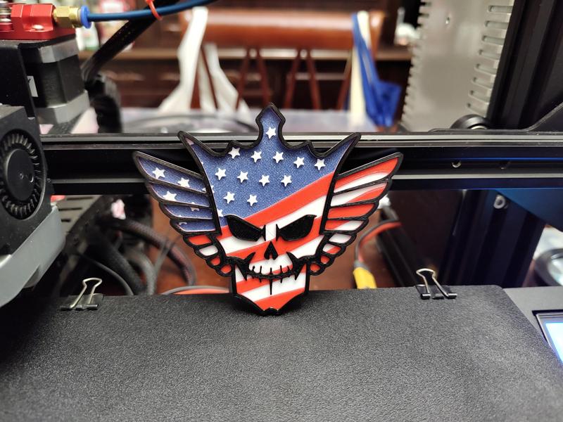 Cody Rhodes multicolour logo