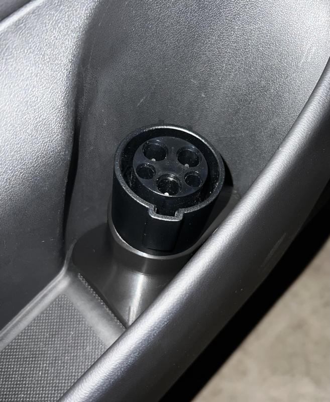 Tesla Model 3 J1772 adapter holder for door cup holder