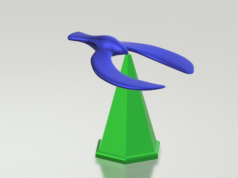 The Incredible Balancing Birdie!