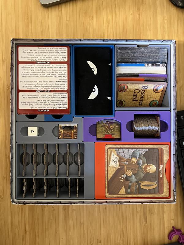 Castle Panic Game Insert/Organizer