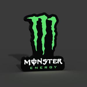 Monster Energy Lightbox LED Lamp