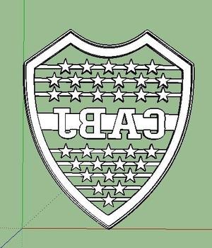 Boca Juniors cookie cutter