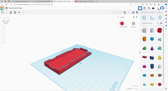 rc auto akku halterung