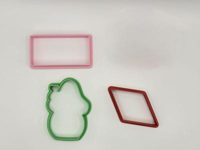 Shapes Cookie Cutter Playdoh Pack 7
