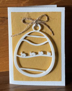 easter egg for postcard