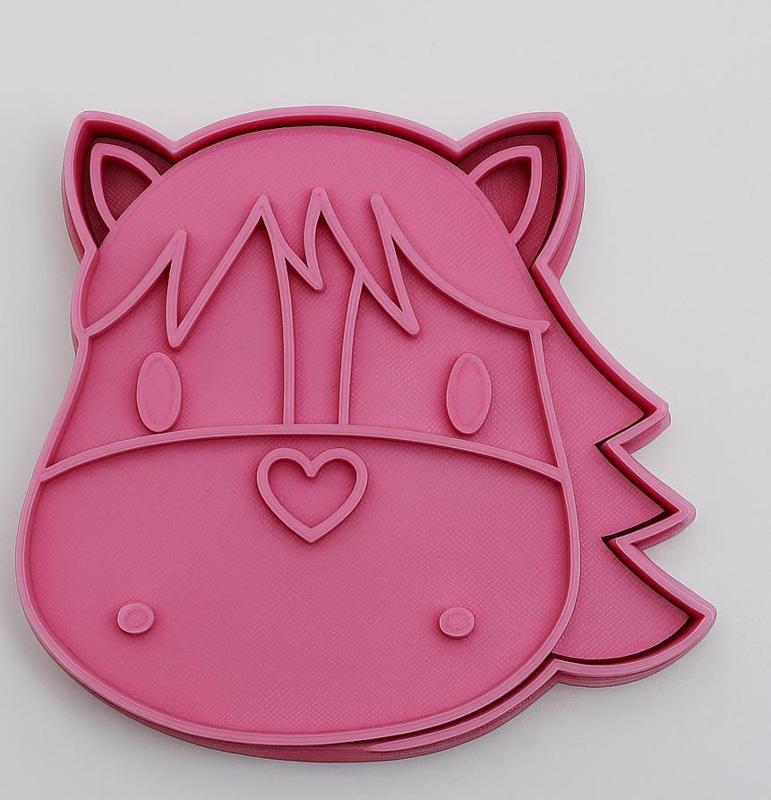 HORSE FACE COOKIE CUTTER