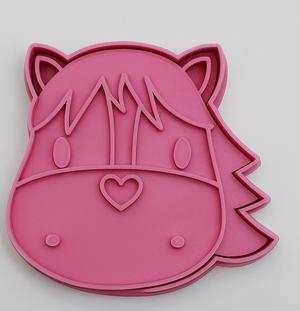 HORSE FACE COOKIE CUTTER
