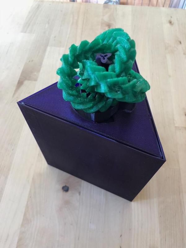 Powered Triple Gear with Triangle Box Stand