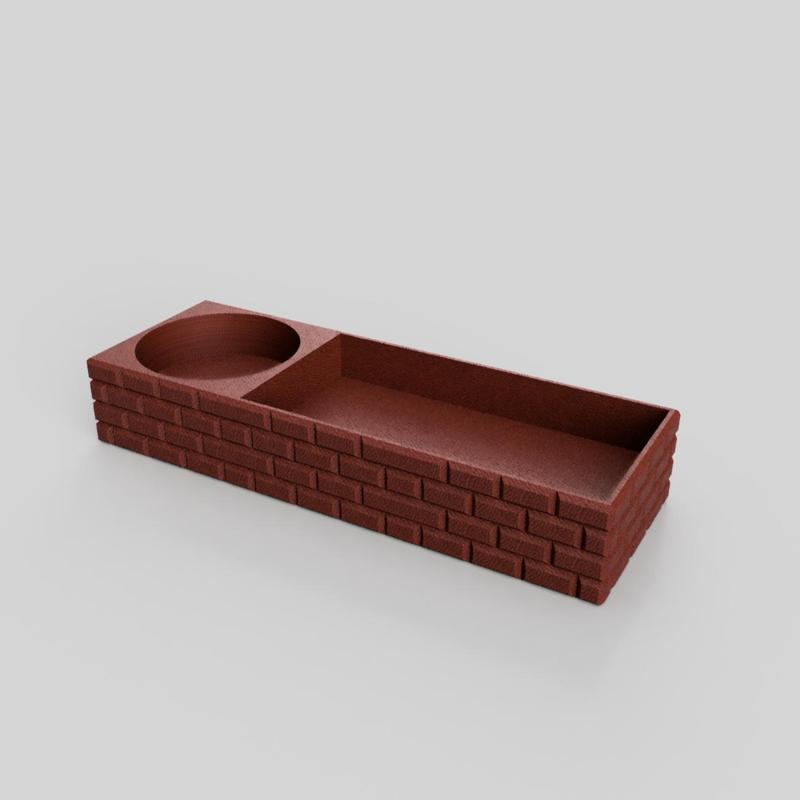 Super Mario Bros Pipe Desktop Pencil Holder Extended