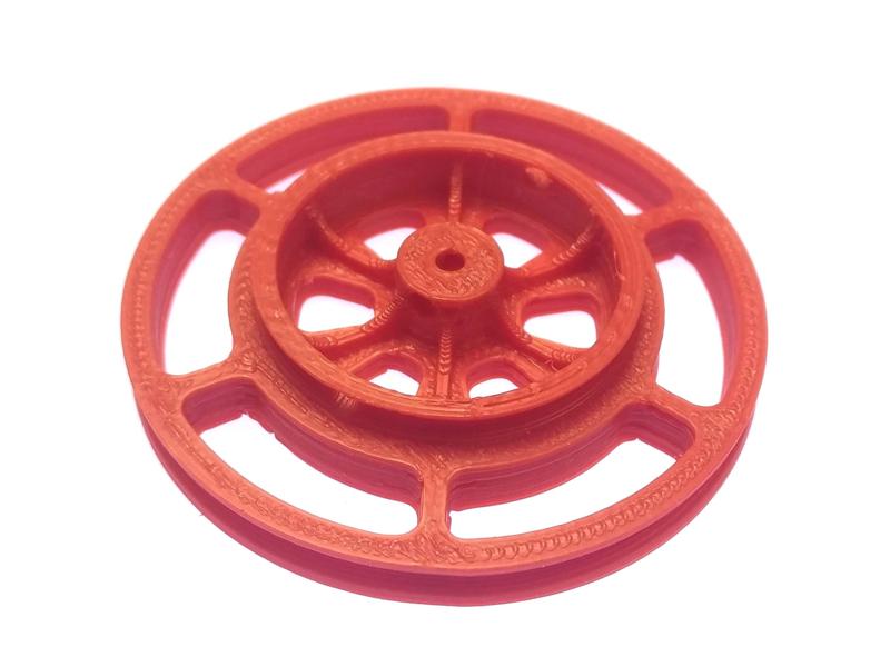 60mm Wheel for 7mm GM series gear motors