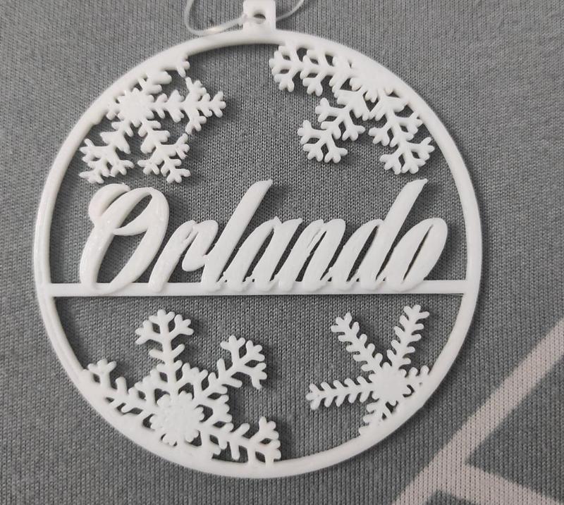 Ornament named Orlando