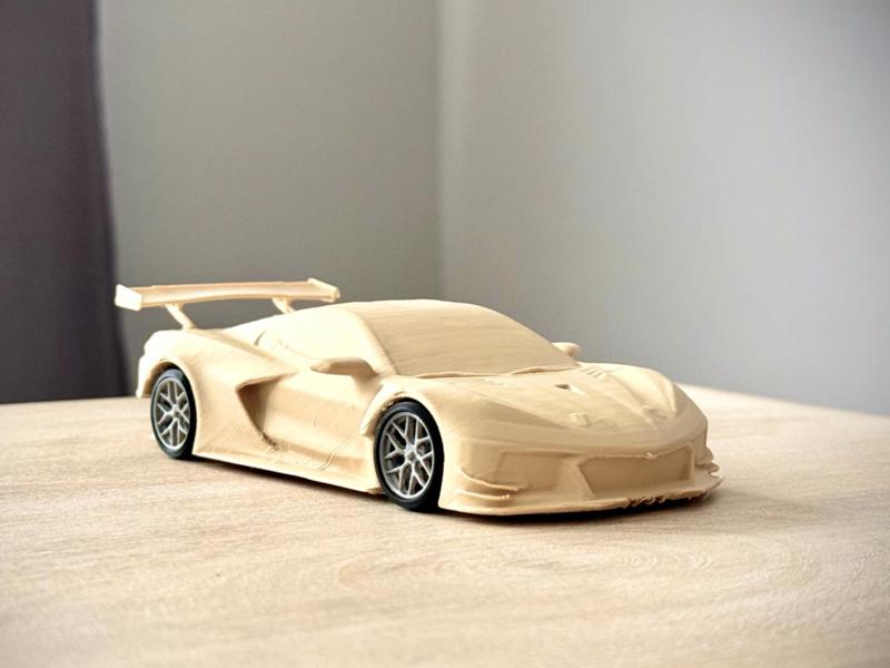 Chevrolet Corvette Z06 GT3.R C8 Racing Car Model!