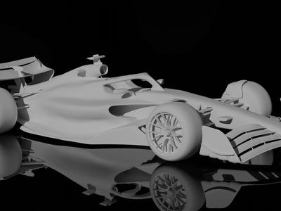 Formula1 Wall Art Car 500mm 