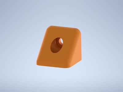 Angle for aluminium profiles