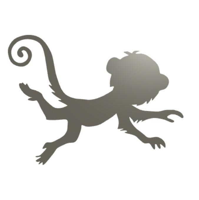 Monkey wall decor