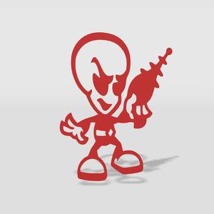 wall decor alien