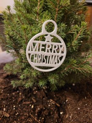 Merry Christmas Ornament