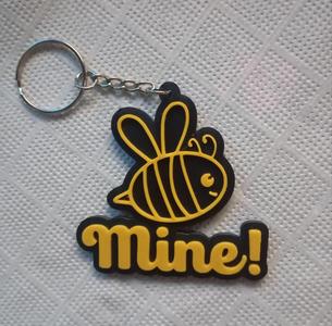 Bee Mine keychain