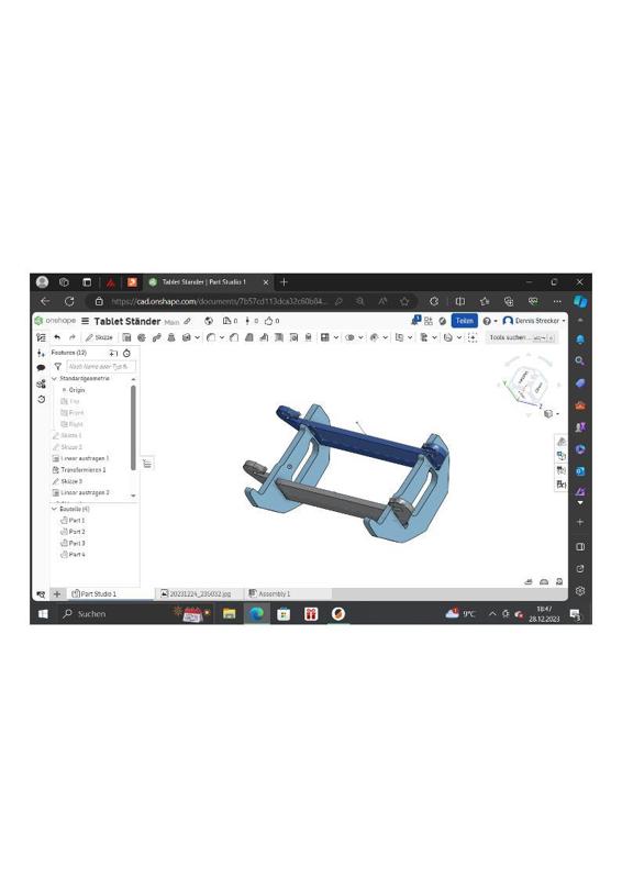 Tablet holder for Fire Tab 10
