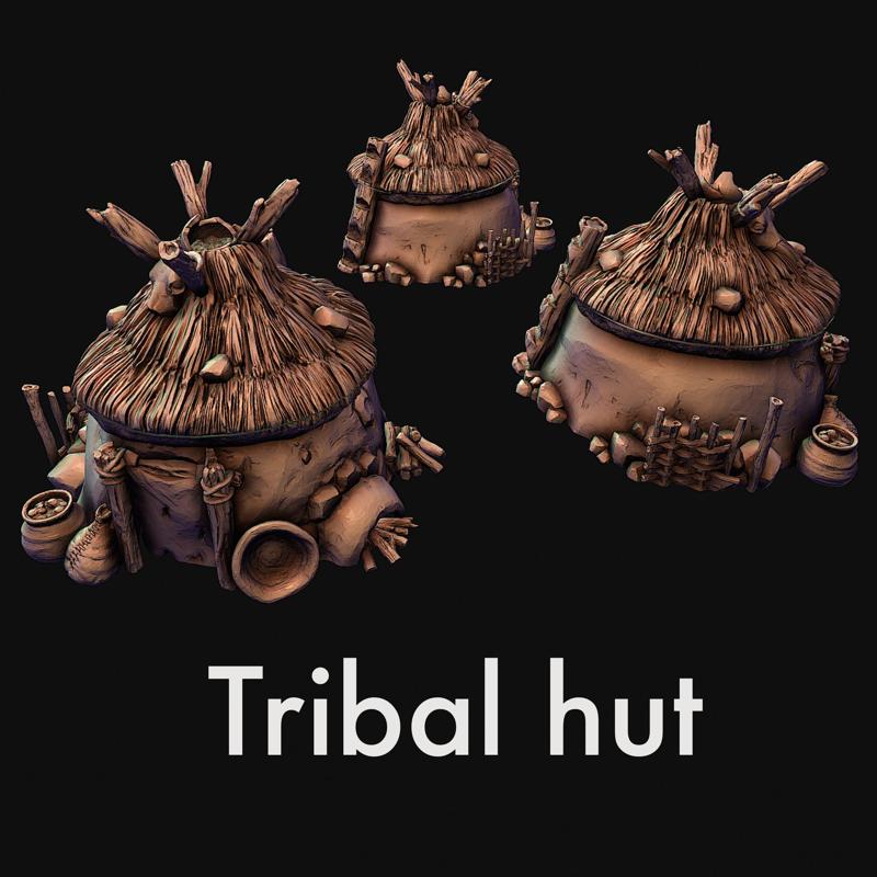 Tribal hut