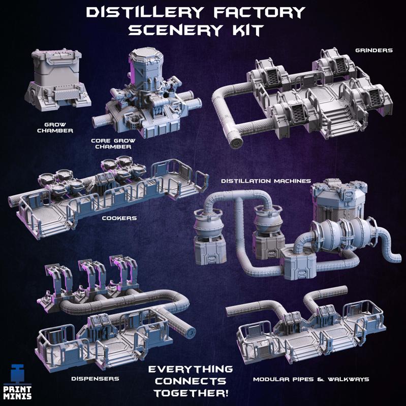 The Distillery Factory Terrain Kit